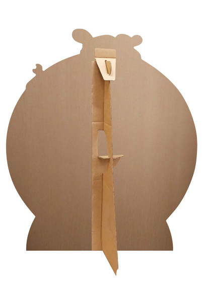 Rear of Crescent Moon Eid Mosque Decoration Lifesize Cardboard Cutout / Standup