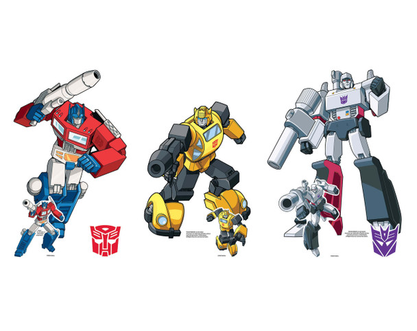 Transformers Retro Cardboard Cutout Multi Pack Party Bundle image 2