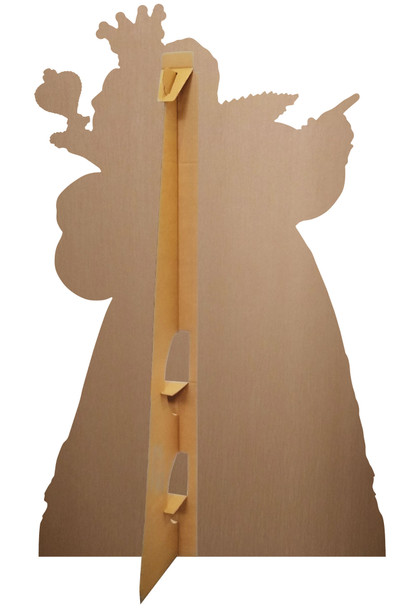 Rear of The Queen of Hearts cardboard cutout