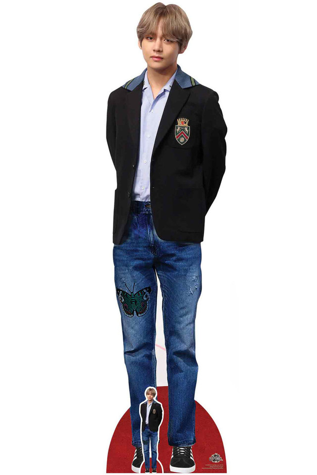 Jin from BTS Bangtan Boys Cardboard Cutout / Standup