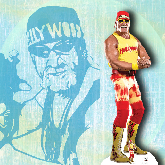 Hulk Hogan WWE Lifesize Cardboard Cutout / Standup / Standee