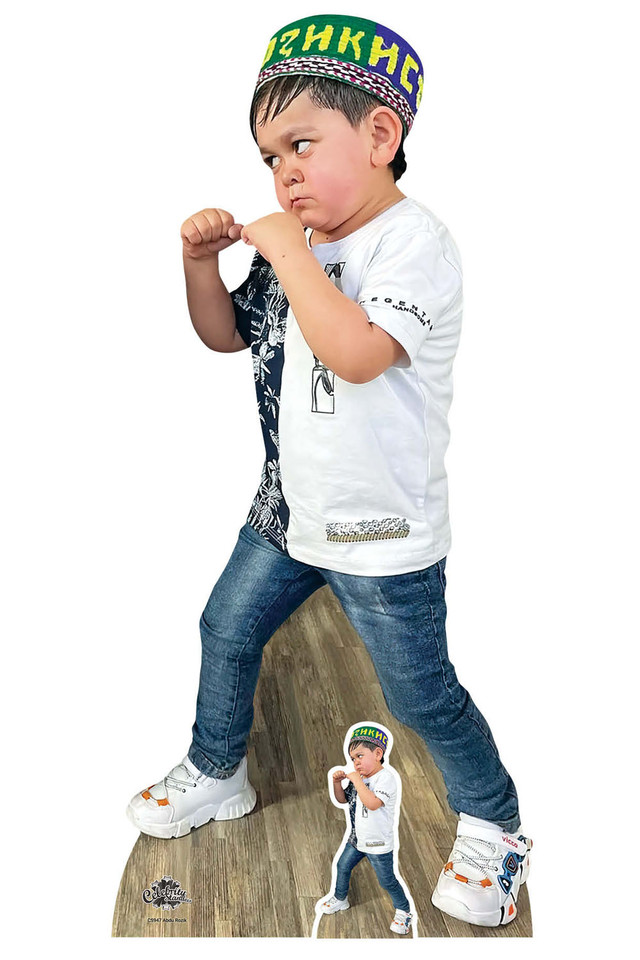 Hasbulla Magomedov Fighting Style Lifesize Cardboard Cutout / Standee. Worldwide Shipping in