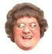 Mrs Brown Party Face Mask