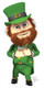 Leprechaun Lifesize Cardboard Cutout