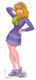 Daphne Lifesize Cardboard Cutout