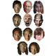 The Walking Dead Ultimate Party Card Face Mask Variety Pack Set of 11