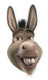 Donkey from Shrek Single Card Mask