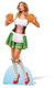 Oktoberfest Beer Babe Lifesize Cardboard Cutout
