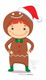 Mini Gingerbread Boy Cardboard Cutout