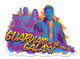 Guardians of The Galaxy Vol. 2 Graffiti Guitar Cardboard Cutout Wall Art