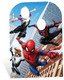Spider-Man-Aufsteller aus Pappe in Kindergröße