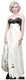  Marilyn Monroe White Gown and Fur Lifesize Cardboard Cutout