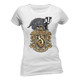 Harry Potter Hufflepuff Crest Fitted Ladies T-Shirt 