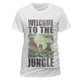 The Jungle Book Welcome To The Jungle Unisex White T-Shirt