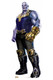 Thanos Wearing Infinity Gauntlet Avengers Infinity War life sized with free mini Cardboard Cutout