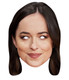 Dakota Johnson 2D Single Card Party Face Mask