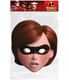 Elastigirl Incredibles 2 Single 2D Card Party Face Mask