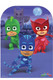 PJ Masks Child Size Stand In Cardboard Cutout with faces example 