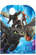 How to Train Your Dragon 3 kindermaatstandaard in officiële kartonnen uitsparing