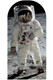 Buzz Aldrin Astronaut Lifesize Stand-In Cardboard Cutout with face in 