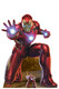 Recorte de cartón oficial de Iron Man Repulser Beam Blast Marvel Legends