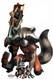 Rocket Raccoon and Baby Groot Official Marvel Cardboard Cutout
