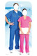 Doctor and Nurse Health Workers Stand-in Cardboard Cutout