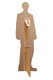 Rear of Draco Malfoy from Harry Potter Mini Cardboard Cutout / Standee