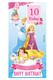 Personalisierter „Happy Birthday“-Pappaufsteller Disney Prinzessin vor Ort