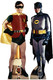Batman and Robin 1966 Lifesize Cardboard Cutout Twin Pack - Adam West and Burt Ward
