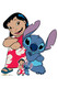 Lilo and Stitch Official Lifesize and Mini Cardboard Cutout / Standup