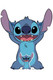 Stitch debout de Lilo et Stitch Taille réelle officielle et mini découpe en carton
