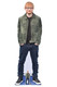 Ed Sheeran Green Jacket Lifesize Cardboard Cutout / Standee