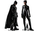 The Batman 2022 - Batman and Catwoman Movie Style Lifesize Cardboard Cutout Double Pack