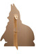 Rear of Ace the Dog DC League of Super-Pets Official Cardboard Cutout