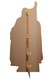 Rear of Gandalf the White from The Lord of the Rings Lifesize Cardboard Cutout