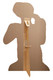 Rear of ET 40th Anniversary Cardboard Cutout Official Mini Standee / Standup