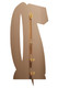Rear of Number 70 Rose Gold Cardboard Cutout / Standee / Standup