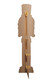 Rear of Christmas Nutcracker Soldier Cardboard Cutout / Standup / Standee