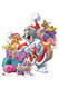 Tom en Jerry Kerstcadeaus Kartonnen uitsnede / Standee / Standup