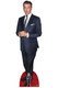 Traje azul de Pierce Brosnan, figura de cartón de tamaño natural/persona de pie