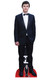 Evan Peters Black Suit Lifesize Cardboard Cutout / Standee