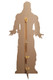 Rear of The Ultimate Warrior Official WWE Lifesize Cardboard Cutout