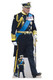 King Charles III Marching Uniform Lifesize Cardboard Cutout Royal Coronation Standee