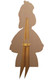 Rear of Alice in Wonderland Cardboard Cutout Disney Decoration Pack - Includes 6 Mini Cutouts