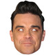 Robbie Williams Celebrity 2D Card Party Face Mask