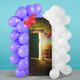 Encanto Door Scene Backdrop In Situ With Balloons