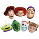 Toy Story Card Party 2D-gezichtsmaskers Ultieme officiële variëteit, pakket van 7