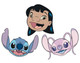 Lilo and Stitch Officielle Disney Variety 2D Card Party Masks 3 Pack