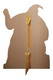 Rear of Oogie Boogie From The Nightmare Before Christmas Cardboard Cutout